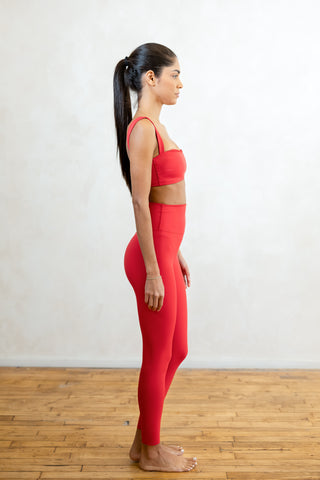 Marby a Day legging - Love Red