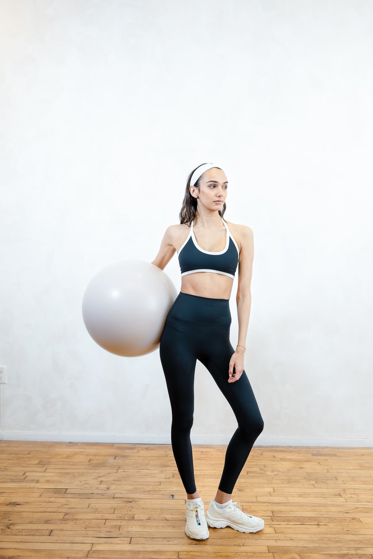 The 90s Halter Neck Bra - Black