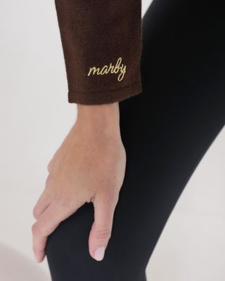 Pilates Princess Cardigan - Brown