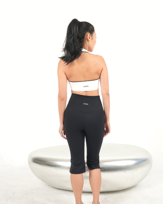 The Flared Capri Leggings
