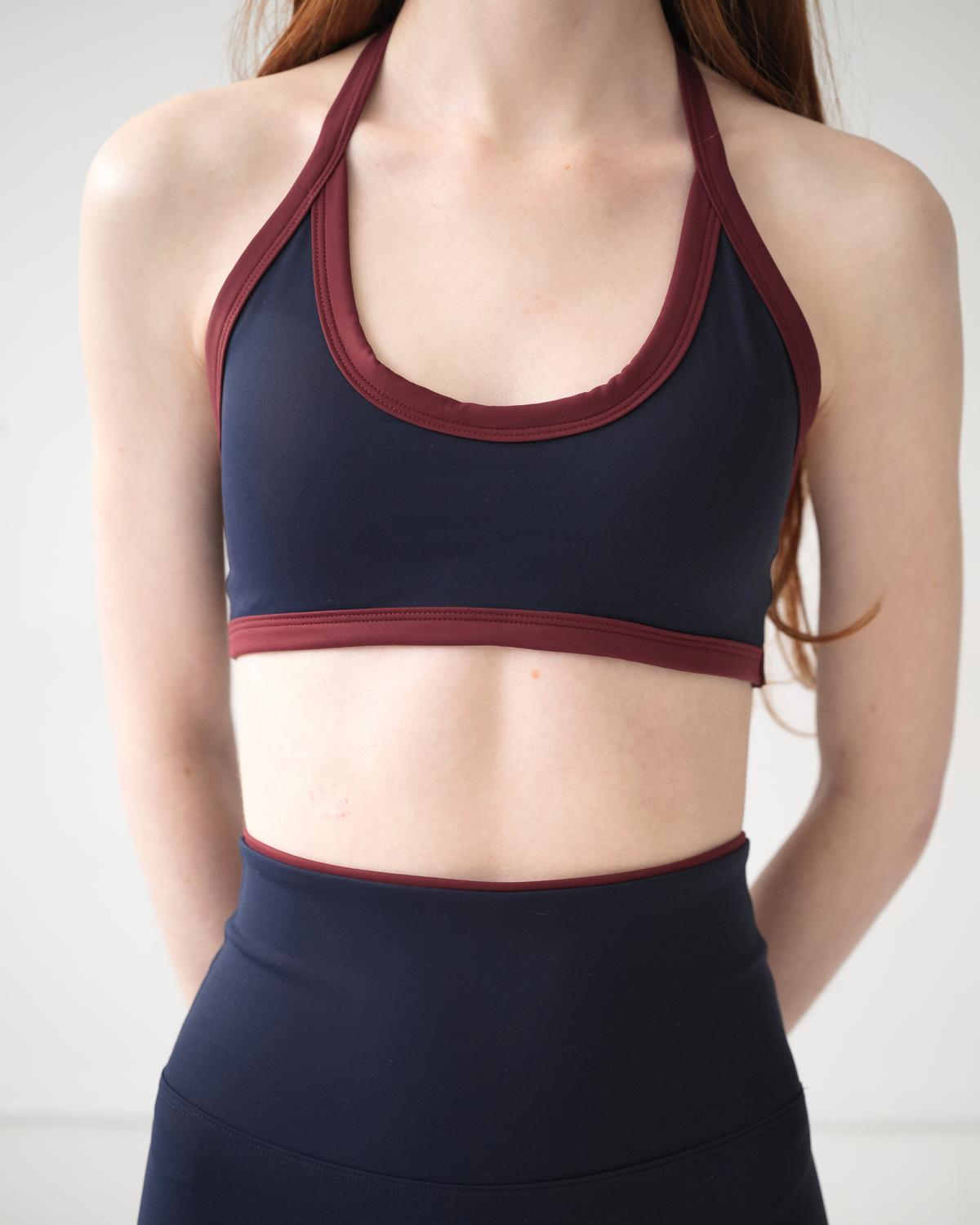 My Contrast Leggings - Midnight/Tawny