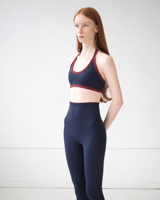 My Contrast Legging - Tawny/Midnight