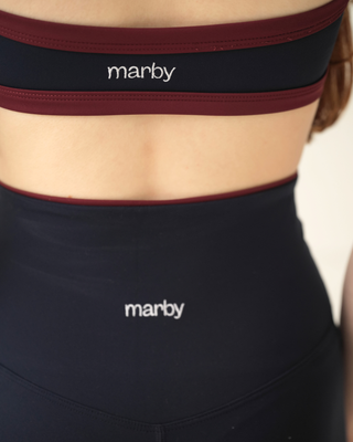 My Contrast Legging - Tawny/Midnight