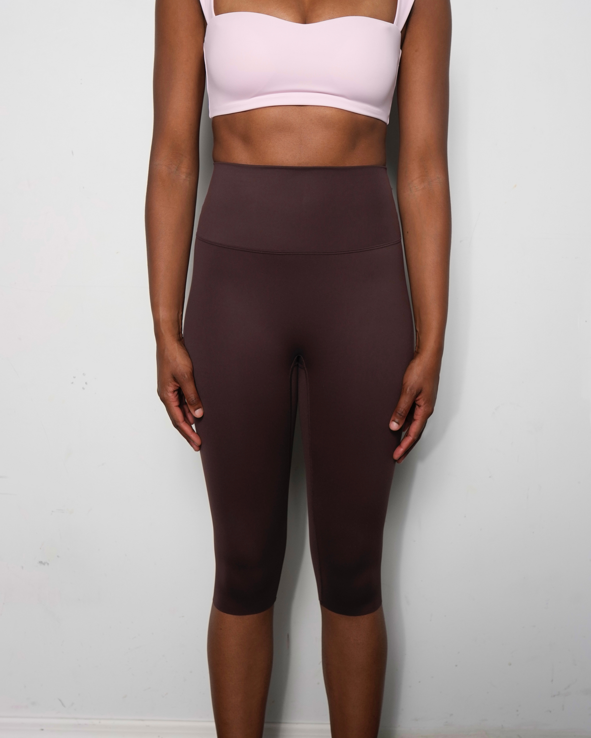 The Capri Leggings - Espresso Brown