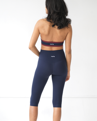 The Capri Leggings - Midnight