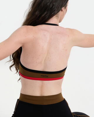 The 90s Halter Neck Bra - TrackStar Trio
