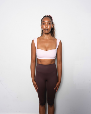 The Capri Leggings - Espresso Brown