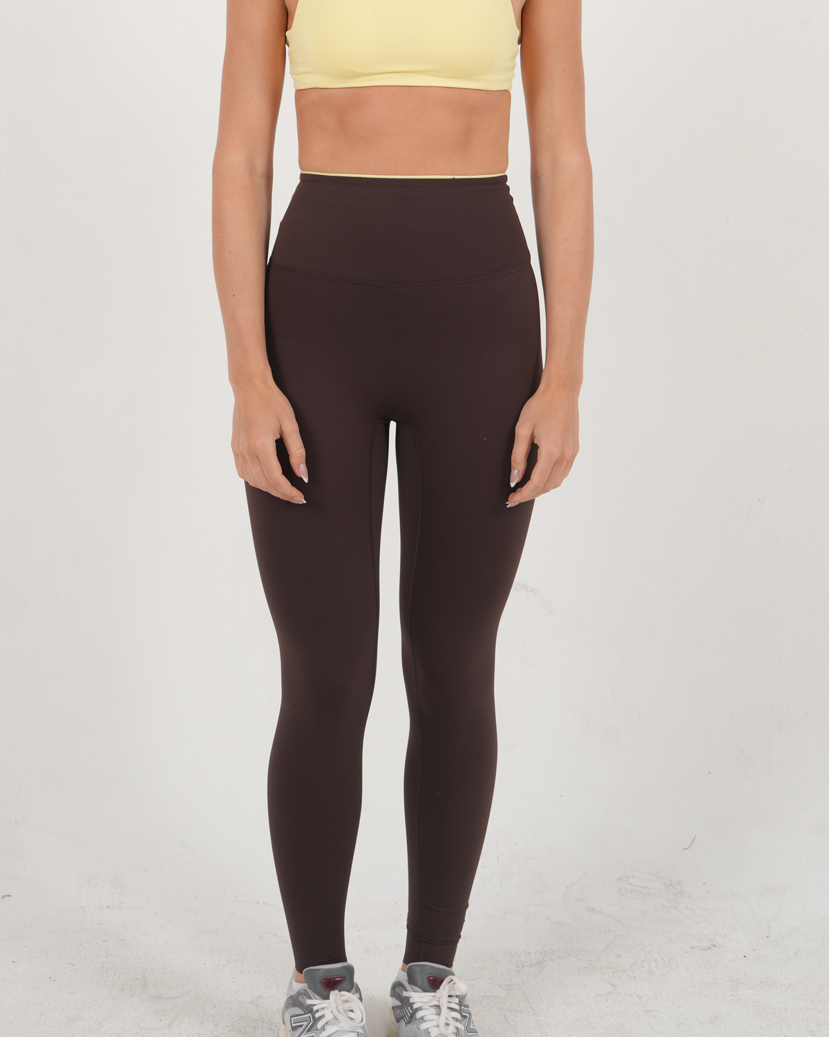My Contrast Legging - Brown/Butter