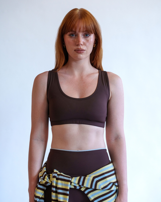 The Perfect Racerback - Espresso
