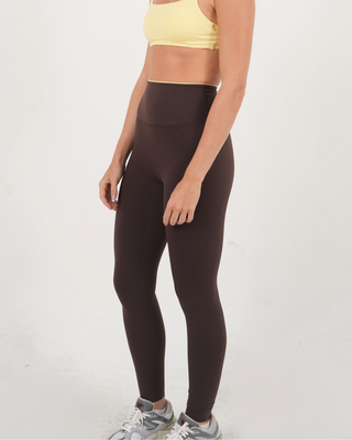 My Contrast Legging - Brown/Butter