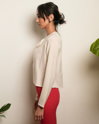 Pilates Princess Cardigan - White