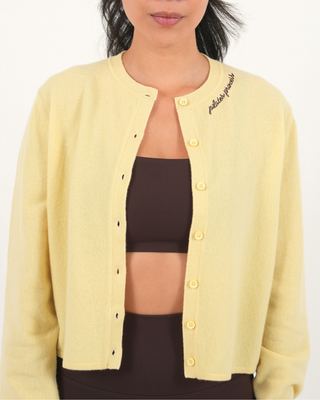 Pilates Princess Cardigan - Butter