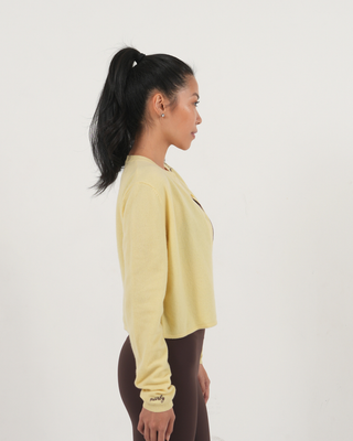 Pilates Princess Cardigan - Butter