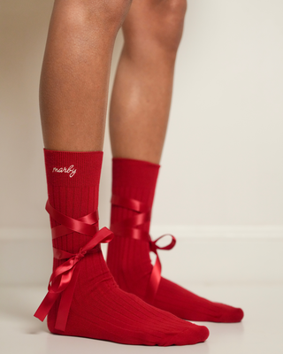 Love socks - Red