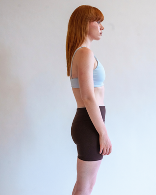 The U Neck Bra - Slate Blue