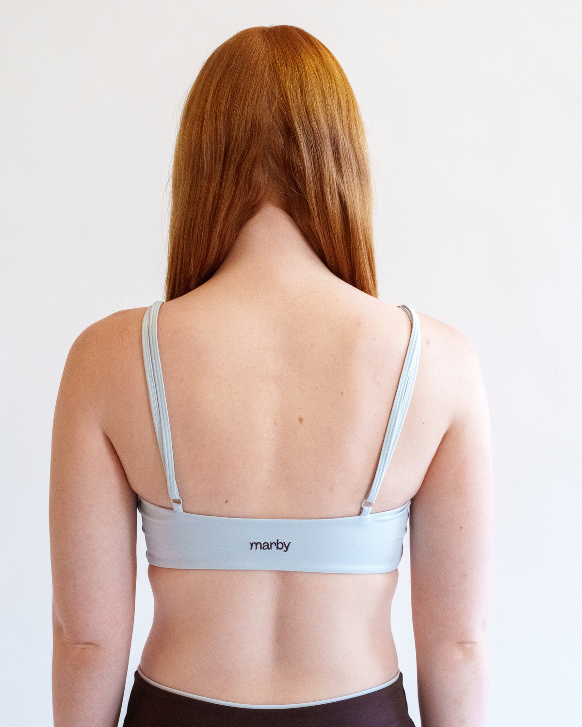 The U Neck Bra - Slate Blue