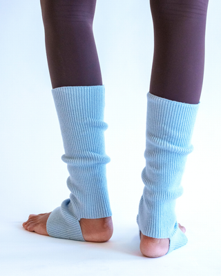 Studio Leg Warmers - Blue