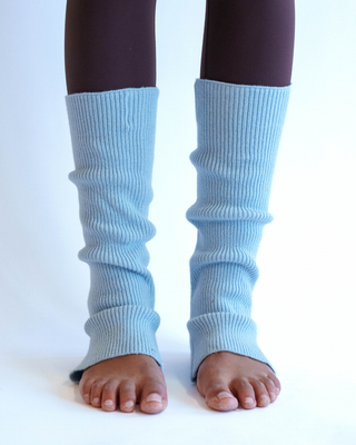 Studio Leg Warmers - Blue