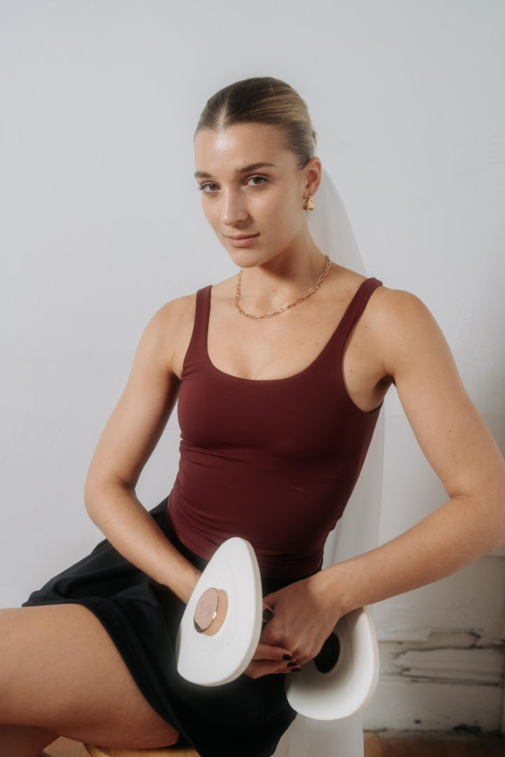 City girl top - Tawny