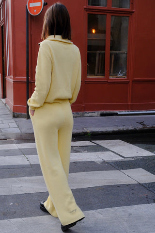 Cloud Sweatpants with Custom Text Embroidery