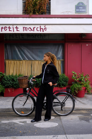 Cloud Sweatpants with Custom Text Embroidery