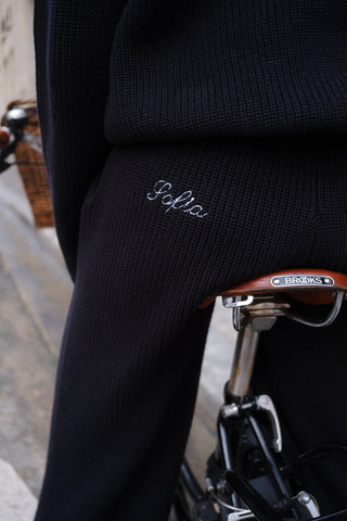 Cloud Sweatpants with Custom Text Embroidery