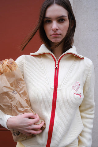 Cloud Sweatshirt with Matchbox Embroidery